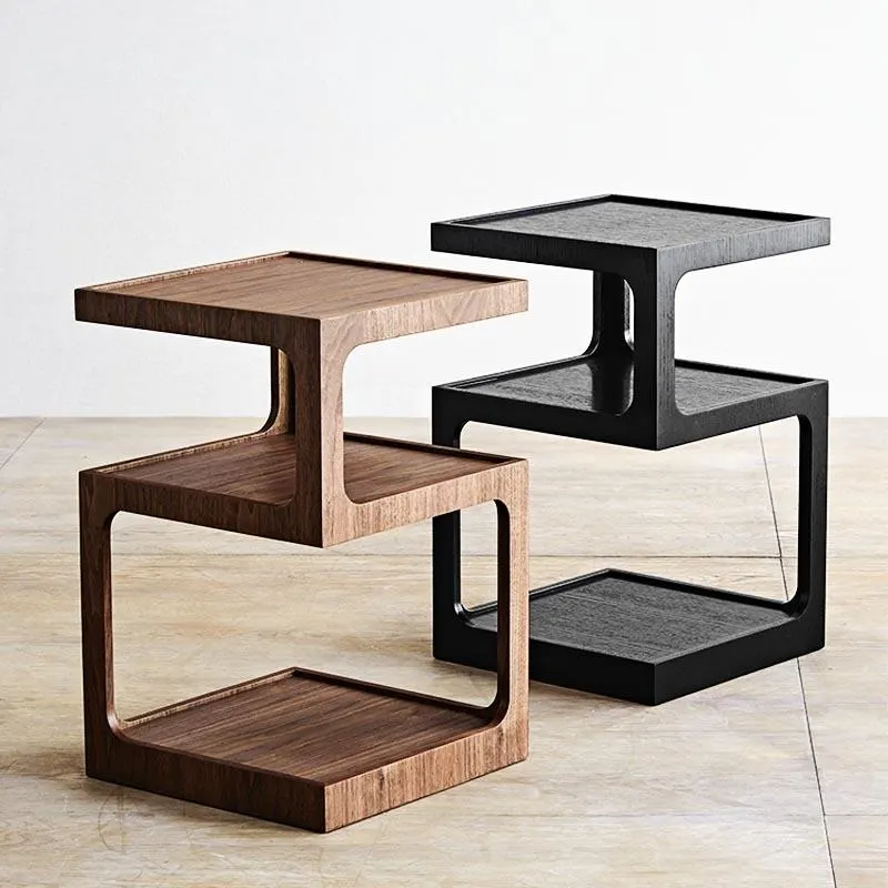 Square frame storage table